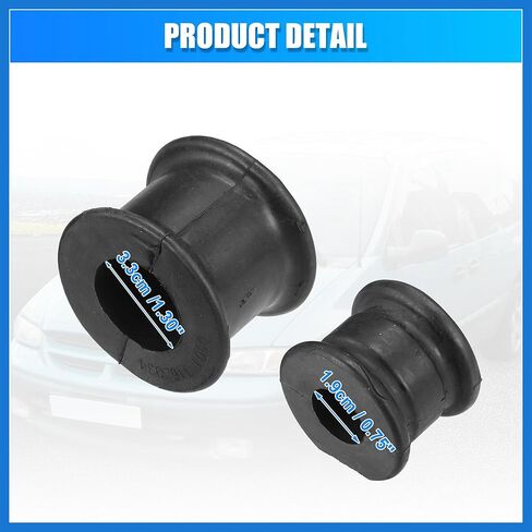 1set Car Suspension Stabilizer Bar Bushings No.1633200044 for Mercedes-Benz ML 320 Base 3.2L V6 - Gas 1998-2001 Auto Accessories in Saudi Arabia