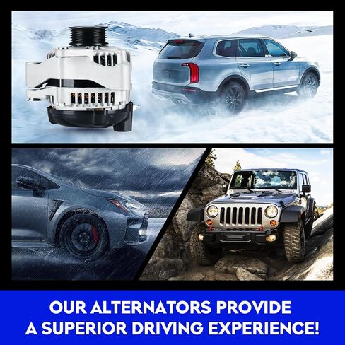 New Alternator for Toyota Sequoia 4.7L 03-09, for Tundra 4.7L 03-09, for 4Runner 4.7L 03-09, for Lexus GX470 4.7L 03-09, for LX470 4.7L 06-07, for Land Cruiser 4.7L 06-07, Replace for 210-0512 in Saudi Arabia