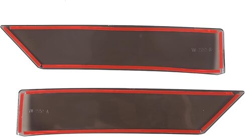 Rear Fog Light Cover Guard Compatible with Cadillac Escalade 2021-2023, ABS Rear Fog Lamp Light Lamp Grill Protector Cover Guard Exterior Accessories in Saudi Arabia