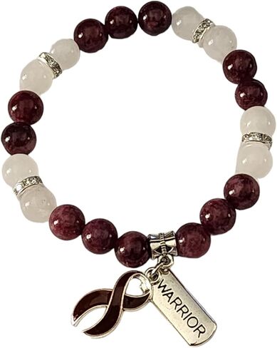 Multiple Myeloma Cancer Awareness Beaded Bracelet in Saudi Arabia