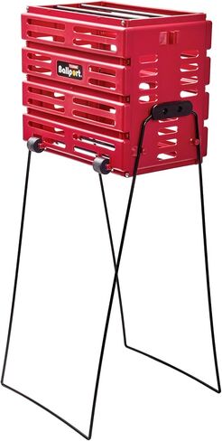 Tourna Ballport Deluxe Tennis Ball Hopper with Wheels - Blue in Kuwait