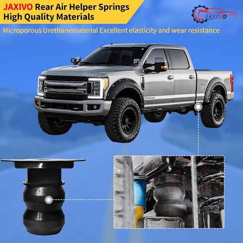 Rear Bump Stop Rubber, Super Duty SES, Fit for Ford F-250 2WD 4WD(2017-Present), Rear Air Helper Springs Kit Replace FR250SDJ in Saudi Arabia