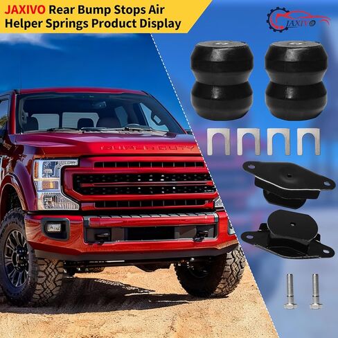 Rear Bump Stop Rubber, Super Duty SES, Fit for Ford F-250 2WD 4WD(2017-Present), Rear Air Helper Springs Kit Replace FR250SDJ in Saudi Arabia