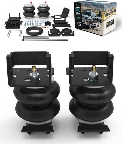 RETRUE Rear Air Bags Suspension Kit Airbag for 2003-2012 Dodge Ram 3500, 2003-2013 RAM 2500, 2006-2008 Dodge 1500 Mega Cab 5000 Lbs of Load Leveling Capacity, Replacement for Firestone 2299 in Saudi Arabia