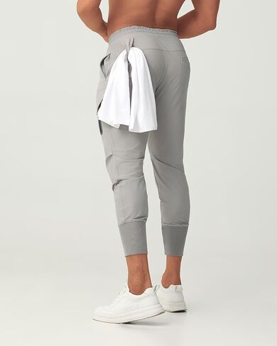 Men's Joggers for Sport,Gym Athletic Pants with Zipper Pockets,Track Pants Lightweight for Workout Travel Training Running in Saudi Arabia