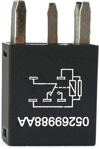 2 قطعة 1R1672، 5269988AA، 56049018AA، 68382350AA، AR533، 56-2070، RAA1494، RAA1569 مرحل متعدد الأغراض مناسب لشاحن دودج مناسب لرام 1500 داكوتا 2000-2011 2013 2015-2022، 12 فولت 25 أمبير 5 دبابيس in Saudi Arabia