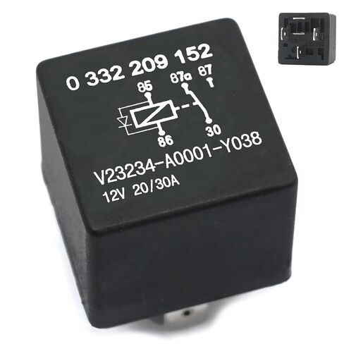 Automotive Relays 1 Packs 0 332 209 152 Relay 033209152 Relay 5 Pins 12 V 20/30A in Saudi Arabia