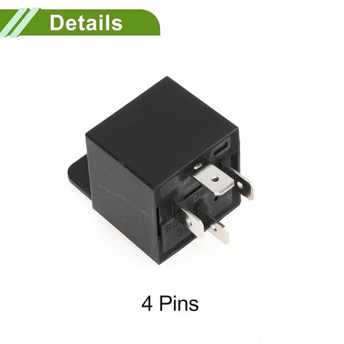 4 Pins 72V 40A Auto Relay with Plastic Hanging Hole with Harness Socket Waterproof Car Relay 1 Pc in Saudi Arabia