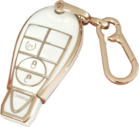 لغطاء دودج كي فوب مع سلسلة مفاتيح من البولي يوريثان اللدن بالحرارة متوافق مع دودج رام جيب كرايسلر in Kuwait