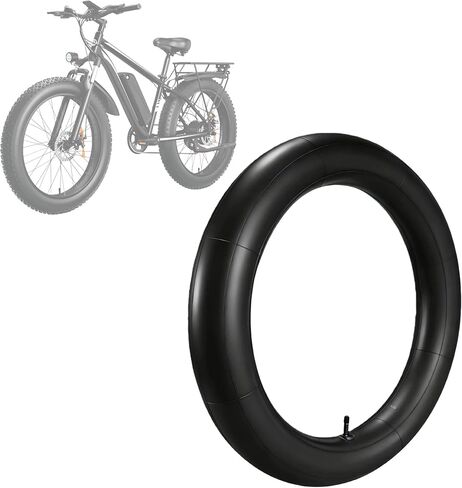 أنبوب إطار الدراجة الإلكترونية لـ AMYET V9-G20/S8/S6/K6، Hikeep K6، Macfox X1S/XS، Aventon Sinch، أنبوب إطار سميك سميك بديل مطاطي بوتيل، ملحقات أجزاء الدراجة الكهربائية in Kuwait