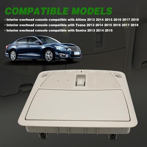 Overhead Console Reading Compatible with Altima Teana 2013-2018 Sentra 2013-2015 26430-8995D 26430-6HC7D in Saudi Arabia