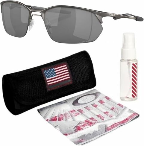 نظارات شمسية Oakley WIRE TAP 2.0 OO4145 مستطيلة الشكل مع مجموعة النظارات الرسمية in Saudi Arabia