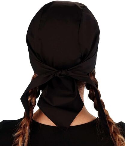 Black Skull Cap with Red Heart and Swirls Rhinestud - American Made Embellished Classic Skull Cap Doo Rag Do Rag Headwrap - Made in USA! in Kuwait