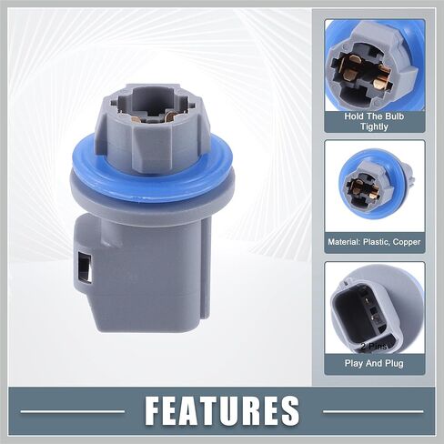 Car Side Marker Lamp Bulb Socket Holder Replacement S-1836 for Ford F-250 F-350 F-450 Super Duty 2008-2015 Replacement Car Parts in Saudi Arabia