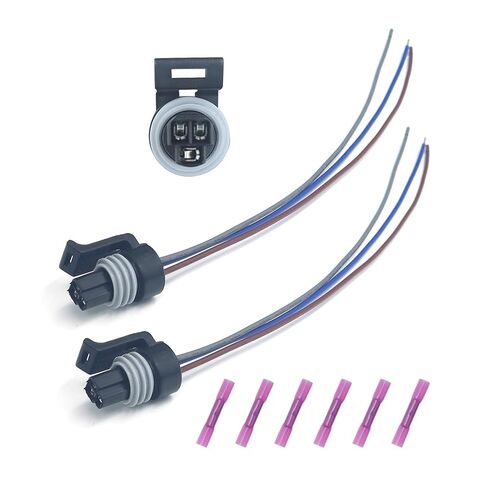 موصل تسخير ضفيرة 3 طرق متوافق مع Ford Super Duty F250 F350 F450 F550 6.0L 7.3L ديزل، يستبدل OEM 5C3Z12224A 904-222، سرج إصلاح مستشعر ICP EBP (قطعتان) in Kuwait