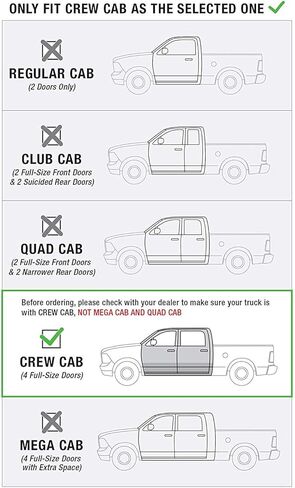 لوحات الجري من سلسلة Raptor بخطوات 5 بوصة بتصميم بيضاوي من الألومنيوم الأسود متوافقة مع الهيكل الجديد 19-26 1500 Crew Cab in Kuwait