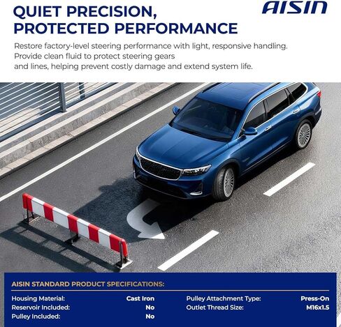 AISIN PSPGM-00626 Power Steering Pump - Compatible with Saturn Vue 2008-2010 3.5L in Saudi Arabia