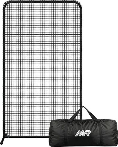 MR L-Screen, Professional Baseball Pitching Screen 7x5FT, Baseball Pitching Net, Baseball Protective Screen, Baseball Softball Screen for Field, Portable Batting Screen, Pitcher Screen Safety Screen… in Saudi Arabia