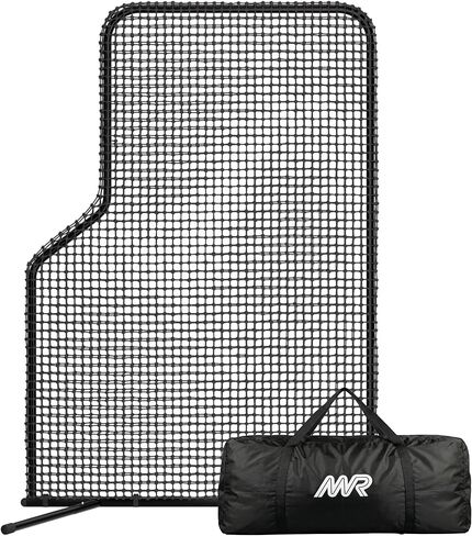 MR L-Screen, Professional Baseball Pitching Screen 7x5FT, Baseball Pitching Net, Baseball Protective Screen, Baseball Softball Screen for Field, Portable Batting Screen, Pitcher Screen Safety Screen… in Kuwait