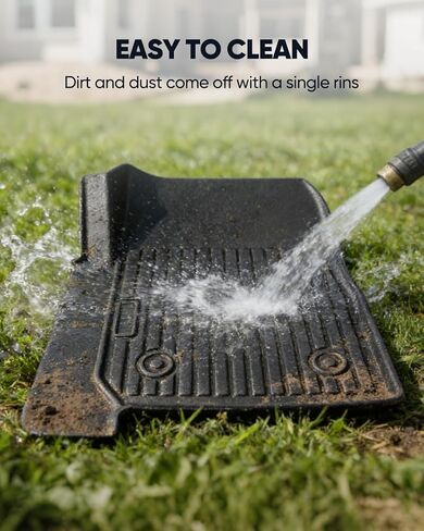 Floor Mats for Freightliner Cascadia 2026 2025 2024 2023 2022 2021 2019 2018, All-Weather Heavy Duty Semi Truck Floor Liners, Cab Mats Rubber Carpet for Freightliner Cascadia Big Rig Accessories in Kuwait