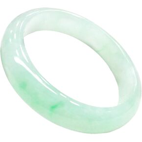 الأخضر المرأة اليشم الإسورة الأزياء الجاديت الرجعية بسيطة الأطراف حسن الحظ الإسورة عيد الحب مجوهرات هدية 2.4 "/62 مللي متر (الأخضر ، الرياضة) in Kuwait