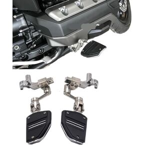 Motorcycle Foot Pegs Gold Wing 1800 3-Way Motorcycle Engine Guard Bar Cruise Pedal/Fit For Honda Goldwing Tour DCT Airbag 1800 F6B Adjustable Highway Peg(With Pedals) in Kuwait