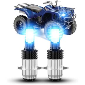For Yamaha Bruin 250 350 2005-2006 H6 Xenon HID Hyper LED Fog Bulbs Lights,P15D H6M LED bulbs Motorcycle Bulbs 8000K Ice Blue,2pcs in Kuwait