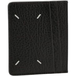 Maison Margiela Men's Business Card Holder, 5 CARD HOLDER Card Case, Black SA1VX0006-P4455-T8013, Black in Saudi Arabia