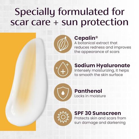 كريم Mederma Scar Plus SPF 30، واقي من الشمس، يحمي من أضرار أشعة الشمس، ويقلل من ظهور الندبات، (20 جم)، 0.7 أونصة in Kuwait