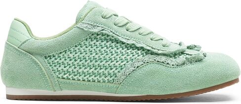 Vepose Women's Fashion Sneakers, Dressy Casual Square Toe Lace Detail Retro Tennis Shoes, Comfortable Walking 8205 Trainers in Saudi Arabia