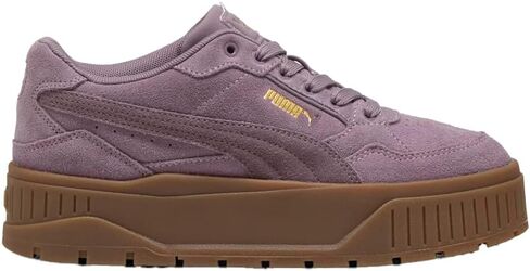 PUMA Womens Karmen Ii Idol Platform Lace Up Sneakers Shoes Casual - Purple in Saudi Arabia
