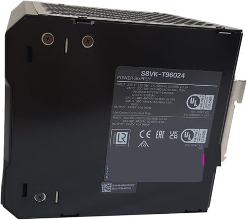 1 قطعة 24VDC 40A 960 واط مصدر طاقة ثلاثي الطور S8VK-T96024 in Saudi Arabia