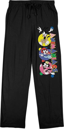 Animaniacs Warner Brothers and Dot Men's Black Sleep Pajama Pants in Saudi Arabia