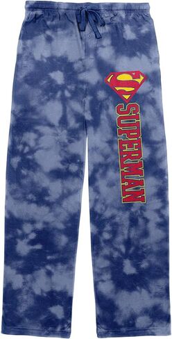 Bioworld Superman Men's Blue and White Cloud Sleep Pajama Pants in Saudi Arabia