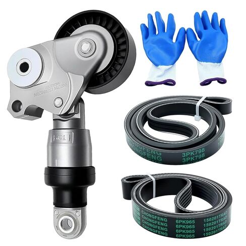 Serpentine Belt Drive Kit with Tensioner Compatible with Mazda 3 6 CX-5 CX-9 MX-5 CX-3 CX-30 2.0L 2.3L 2.5L 2012-2021 Replace Part Number 90K-39390 999630 39390 89710 999630A PE0115980A PE0115980B in Saudi Arabia
