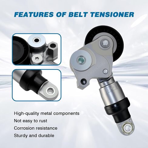 Serpentine Belt Drive Kit with Tensioner Compatible with Mazda 3 6 CX-5 CX-9 MX-5 CX-3 CX-30 2.0L 2.3L 2.5L 2012-2021 Replace Part Number 90K-39390 999630 39390 89710 999630A PE0115980A PE0115980B in Saudi Arabia