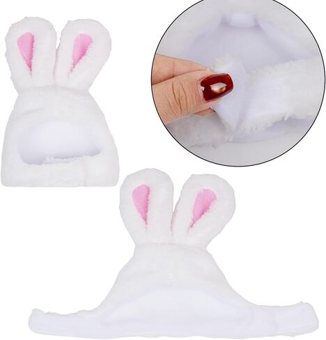 choyaxo Easter Bunny Costume Outfit Including Bunny Ear Hat and Bow Tie Tail for Goose Easter Party Outdoor Yard Lawn in Saudi Arabia