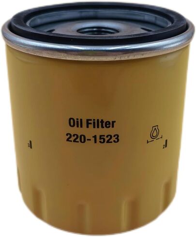 220-1523 Engine Oil Filter Compatible with Caterpillar CAT Engine C1.1 C1.5 C2.2 C2.2T 3024 3024T 3034 3044C Replace LF3335 6066094 140516190 2630935 20377706 in Saudi Arabia