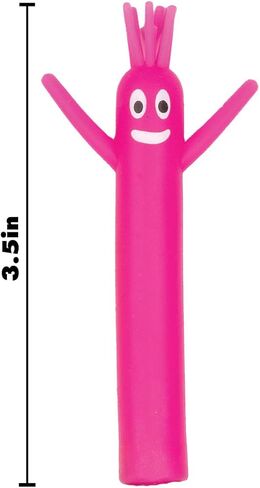 Raymond Geddes Tube Guy Pencil Toppers – Pack of 24 – Neon Wiggling Pencil Accessories for Kids, Classrooms, and Party Favors in Saudi Arabia