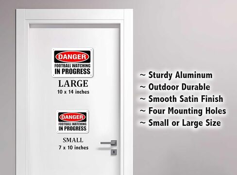 Funny Metal Sign - DANGER ACRYLIC SCULPTURE IN PROGRESS - White Aluminum in Saudi Arabia
