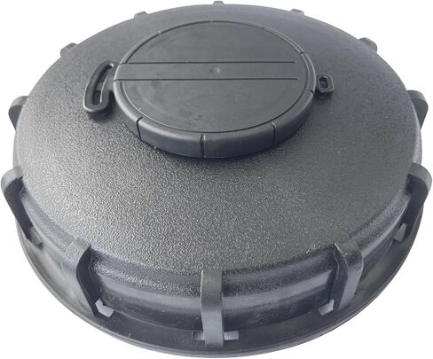 IBC Tote Lid Cover with Gasket, 6.5" IBC Tank Leak-Proof Design Water Liquid Tank Cap for Chemical, Food, Industries Storage, Black in Kuwait