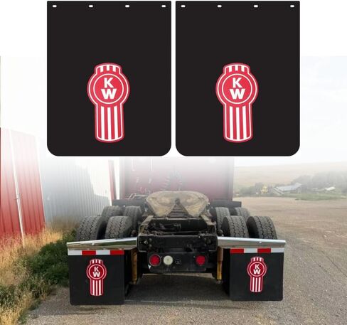 اللوحات الطينية لنصف الشاحنة، 24 بوصة × 30 بوصة من البوليمر للخدمة الشاقة، اللوحات الواقية من الطين، اللوحات الطينية شبه السوداء in Kuwait