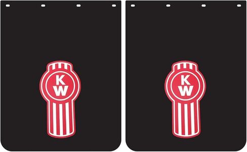 اللوحات الطينية لنصف الشاحنة، 24 بوصة × 30 بوصة من البوليمر للخدمة الشاقة، اللوحات الواقية من الطين، اللوحات الطينية شبه السوداء in Kuwait