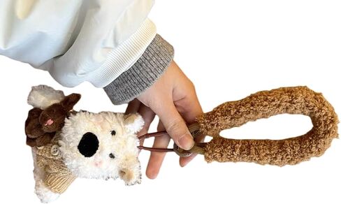 أنيق Westie الكلب أفخم المفاتيح الحيوان قلادة حقيبة الديكور الشخبطة الكلب سلسلة سحر الإكسسوار لمحبي الحيوانات الأليفة in Kuwait