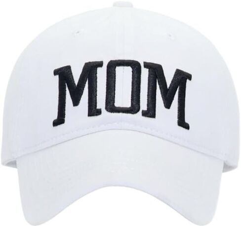Mom Hat for Women Worlds Best Mom Baseball Cap Mother's Day Birthday Gifts for Woman Mother Wife Mama Grandma in Saudi Arabia