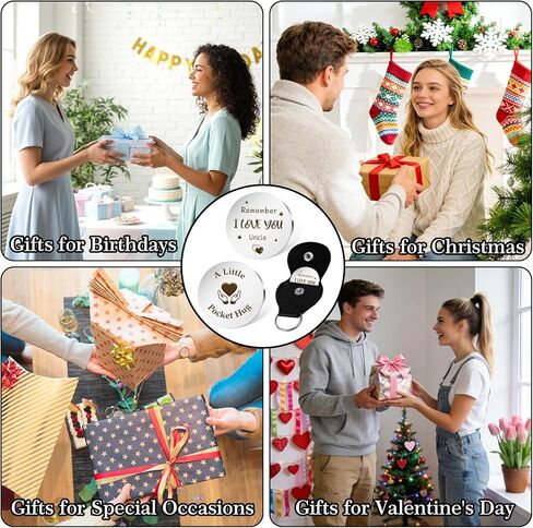 هدية عيد الأب رمز عناق الجيب للرجال، هدايا لمسافات طويلة للأخ العم الجد in Kuwait