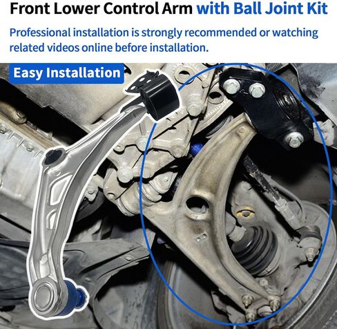 RK623548 RK623549 Front Lower Control Arm and Ball Joint Assembly Compatible with 2016-2022 Honda Passport/Pilot/Ridgeline, Fit for 2014-2020 Acura MDX Replace #51360-T6Z-A00 51360-TZ5-A00 in Kuwait