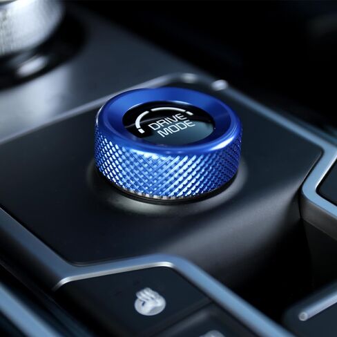 Center Console Driving Mode Rotary Switch Cover Compatible with Kia Sorento 2021-2026 Accessories, Car Interior Trim-Blue in Saudi Arabia
