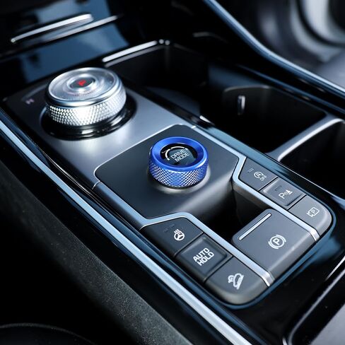 Center Console Driving Mode Rotary Switch Cover Compatible with Kia Sorento 2021-2026 Accessories, Car Interior Trim-Blue in Saudi Arabia