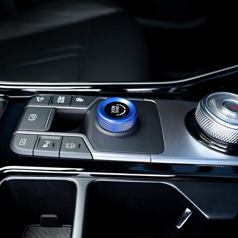 Center Console Driving Mode Rotary Switch Cover Compatible with Kia Sorento 2021-2026 Accessories, Car Interior Trim-Blue in Saudi Arabia